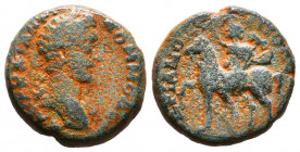 Commodus. 177-192 AD. Æ 
Reference:
Condition: Very Fine

Weight: 5,5 gr
Diameter: 17,7 mm