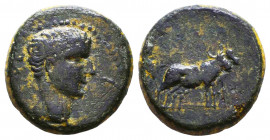 Provincial Coins, Ae.
Reference:
Condition: Very Fine

Weight: 4,3 gr
Diameter: 17,1 mm