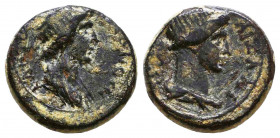 Provincial Coins, Ae.
Reference:
Condition: Very Fine

Weight: 3,2 gr
Diameter: 15,5 mm
