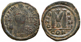 Justinian I (527-565), Follis, AE.
Reference:
Condition: Very Fine


Weight: 17,8 gr
Diameter: 34 mm