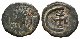 Justinian I (527-565), Follis, AE.
Reference:
Condition: Very Fine


Weight: 2,1 gr
Diameter: 16,7 mm