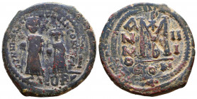 Justin II, with Sophia. 565-578. Æ

Reference:
Condition: Very Fine


Weight: 13,9 gr
Diameter: 33,6 mm