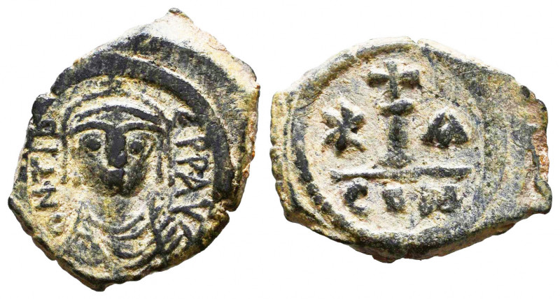 Byzantine Coins, Ae.
Reference:
Condition: Very Fine

Weight: 3,7 gr
Diameter: 2...