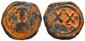 Phocas. A.D. 602-610. AE

Reference:
Condition: Very Fine


Weight: 5,7 gr
Diameter: 24,9 mm