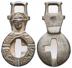 Ancient Byzantine / Crusaders Silver Key Locker
10th-12th century AD.
Reference:
Condition: Very Fine

Weight: 8,5 gr
Diameter: 41,4 mm