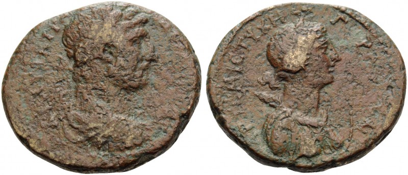 SYRIA, Decapolis. Gerasa . Hadrian, 117-138. (Bronze, 25 mm, 11.75 g, 12 h), yea...
