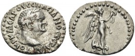 CAPPADOCIA. Caesaraea-Eusebia . Vespasian, 69-79. Hemidrachm (Silver, 16 mm, 1.76 g, 12 h). AYTOKP KAICAP OYECΠACIANOC CEBA Laureate head of Vespasian...