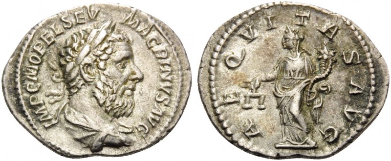 Macrinus, 217-218. Denarius (Silver, 20 mm, 2.89 g, 12 h), Rome. IMP C M OPEL SE...