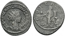 Macrianus, usurper, 260-261. Antoninianus (Billon, 20 mm, 4.12 g, 5 h), Samosata. IMP C FVL MACRIANVS P F AVG Radiate and cuirassed bust of Macrianus ...