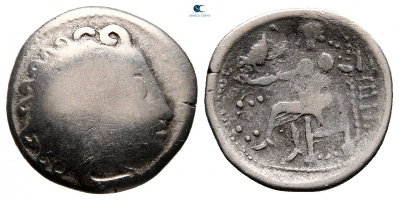 Eastern Europe. Imitations of Alexander III of Macedon 100 BC. 
Drachm AR

16...