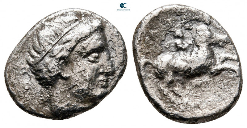 Kings of Macedon. Pella or Amphipolis. Philip II of Macedon 359-336 BC. 
1/5 Te...