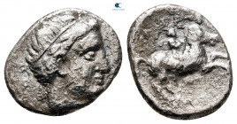 Kings of Macedon. Pella or Amphipolis. Philip II of Macedon 359-336 BC. 1/5 Tetradrachm AR