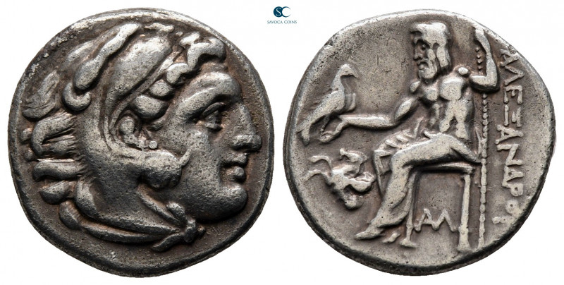 Kings of Macedon. Lampsakos. Alexander III "the Great" 336-323 BC. 
Drachm AR
...