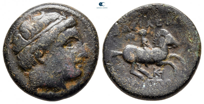 Kings of Macedon. Miletos. Philip III Arrhidaeus 323-317 BC. 
Bronze Æ

19 mm...