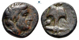 Thrace. Apollonia Pontica circa 200-100 BC. Bronze Æ
