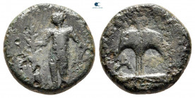 Thrace. Apollonia Pontica circa 200-100 BC. Bronze Æ