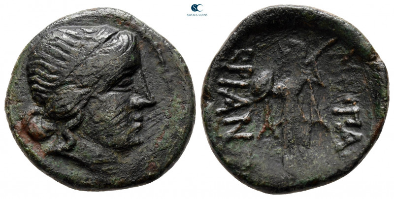 Thrace. Mesembria circa 175-100 BC. 
Bronze Æ

19 mm, 4,95 g



very fine...