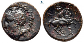 Thessaly. Pharsalos circa 375-350 BC. Bronze Æ