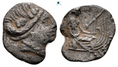 Euboea. Histiaia circa 300-100 BC. Obol AR