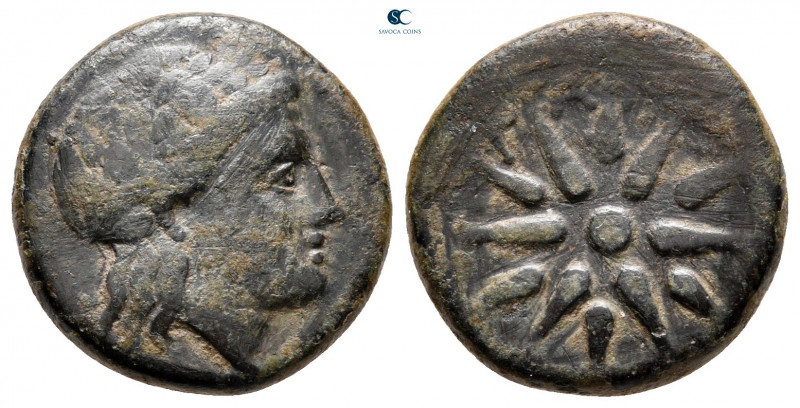 Mysia. Gambrion circa 400-300 BC. 
Bronze Æ

17 mm, 4,23 g



nearly very...