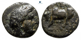 Mysia. Gambrion circa 400-300 BC. Bronze Æ