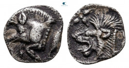 Mysia. Kyzikos circa 525-475 BC. Hemiobol AR