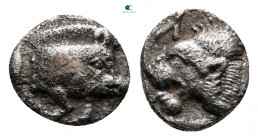 Mysia. Kyzikos circa 525-475 BC. Hemiobol AR