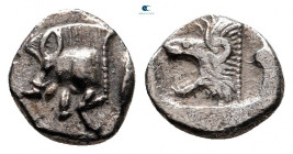 Mysia. Kyzikos circa 525-475 BC. Hemiobol AR