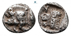 Mysia. Kyzikos circa 525-475 BC. Hemiobol AR