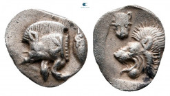 Mysia. Kyzikos circa 525-475 BC. Hemiobol AR