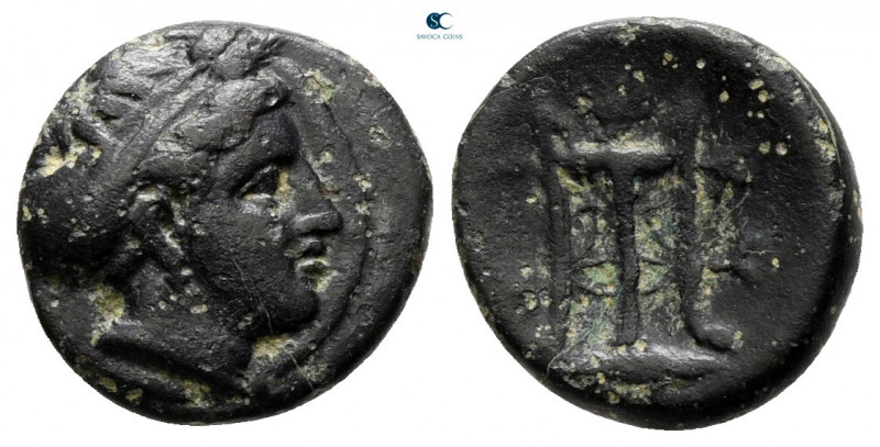 Mysia. Kyzikos circa 300-200 BC. 
Bronze Æ

12 mm, 1,36 g



very fine
