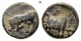 Mysia. Parion circa 350-300 BC. Bronze Æ
