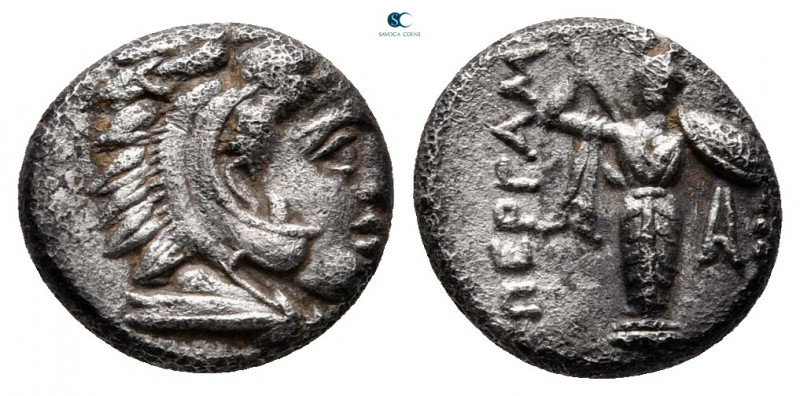 Mysia. Pergamon circa 310-282 BC. 
Diobol AR

8 mm, 1,31 g



very fine