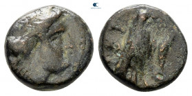 Troas. Abydos circa 400-350 BC. Bronze Æ