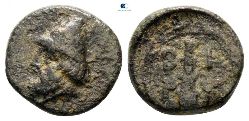 Troas. Birytis circa 350-300 BC. 
Bronze Æ

11 mm, 1,18 g



nearly very ...