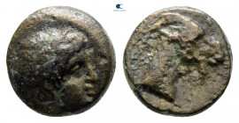 Aiolis. Aigai circa 400-300 BC. Bronze Æ