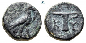 Aiolis. Kyme circa 350-250 BC. Bronze Æ