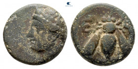 Ionia. Ephesos circa 375-325 BC. Bronze Æ