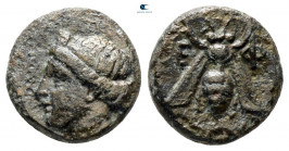 Ionia. Ephesos circa 375-325 BC. Bronze Æ