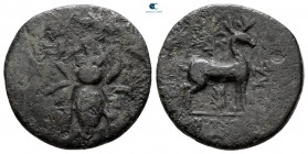 Ionia. Ephesos circa 200-100 BC. Bronze Æ