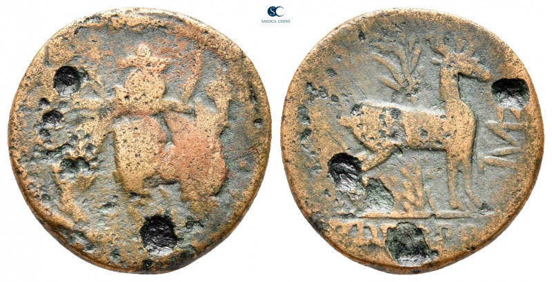 Ionia. Ephesos circa 120-80 BC. Zopyros, magistrate
Bronze Æ

18 mm, 4,10 g
...