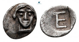 Ionia. Kolophon circa 500-450 BC. Tetartemorion AR