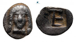 Ionia. Kolophon circa 500-450 BC. Tetartemorion AR