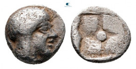 Ionia. Kolophon circa 450-400 BC. Hemiobol AR