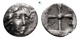 Ionia. Kolophon circa 450-400 BC. Tetartemorion AR