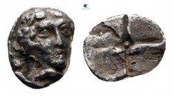 Ionia. Kolophon circa 450-400 BC. Tetartemorion AR