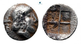 Ionia. Kolophon circa 450-400 BC. Tetartemorion AR