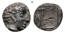 Ionia. Kolophon circa 450-400 BC. Tetartemorion AR