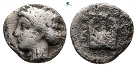 Ionia. Kolophon circa 330-294 BC. Diobol AR