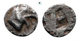 Ionia. Phokaia circa 550-500 BC. Tetartemorion AR